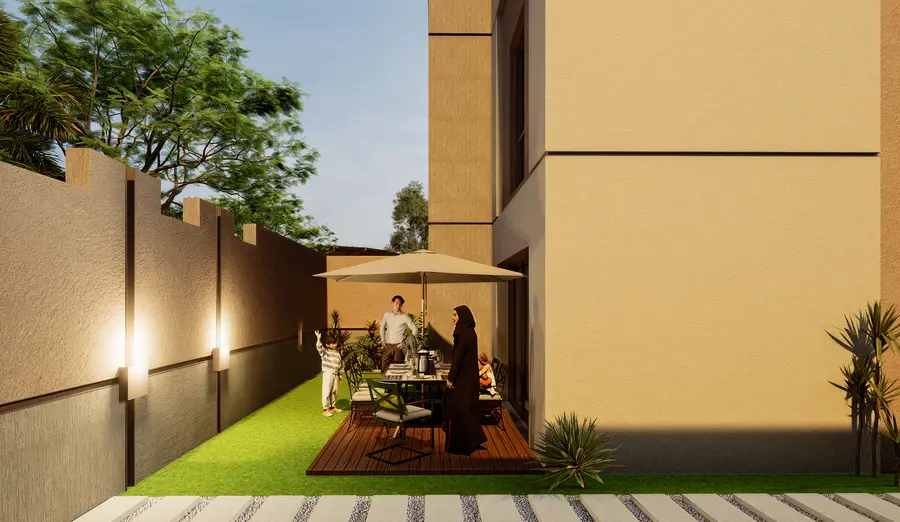Villa Tip A · Bahçe