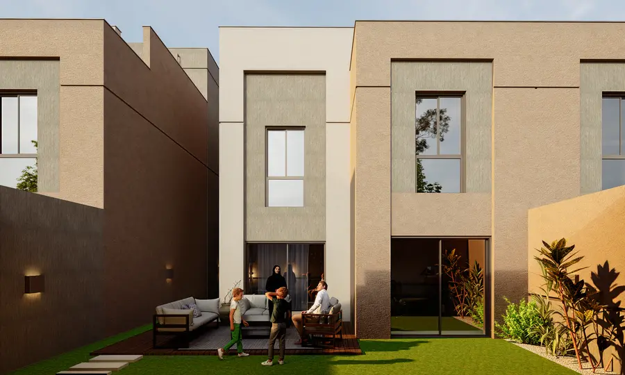 Villa Tip C · Bahçe
