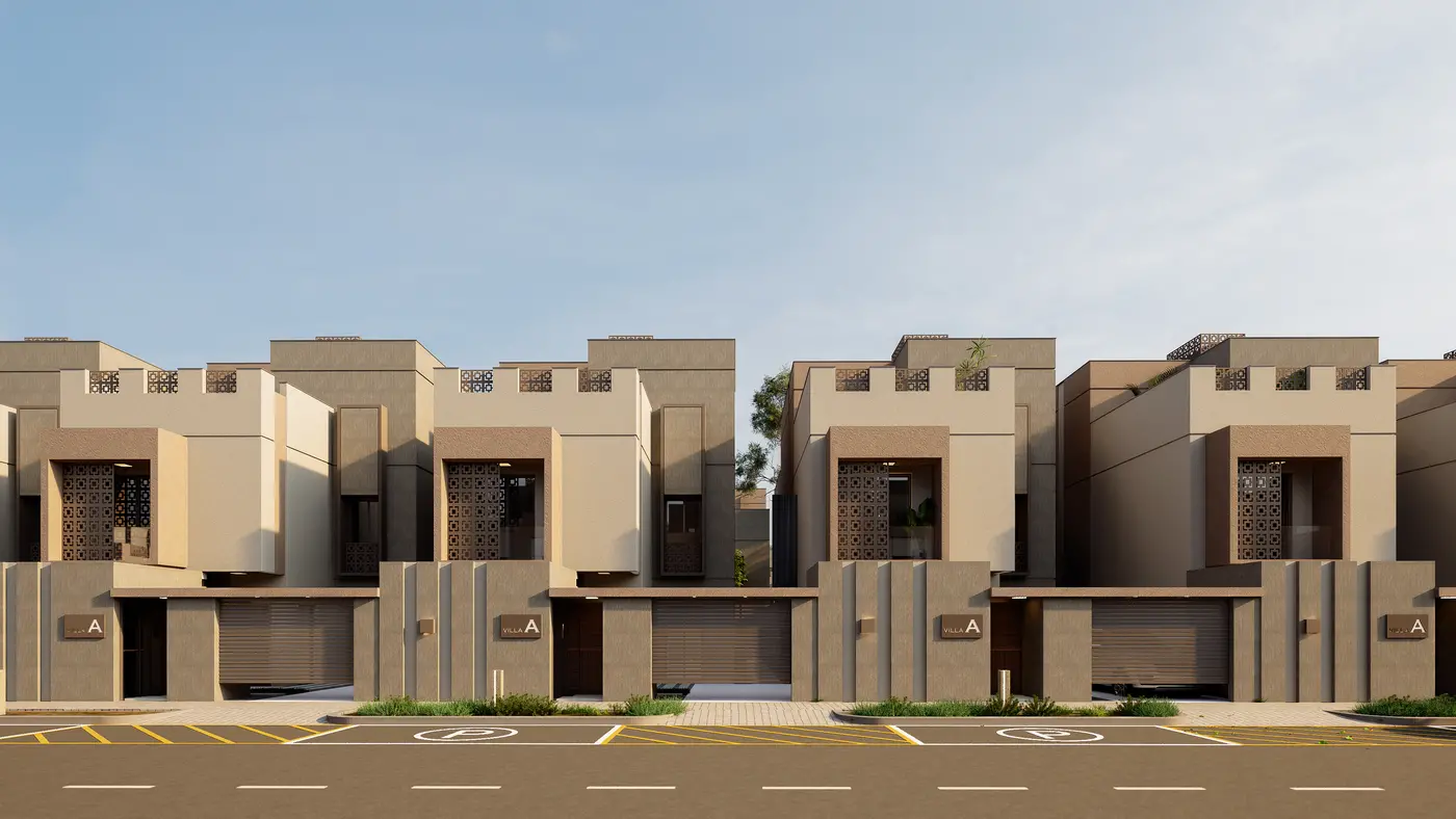 Villa A — Cephe