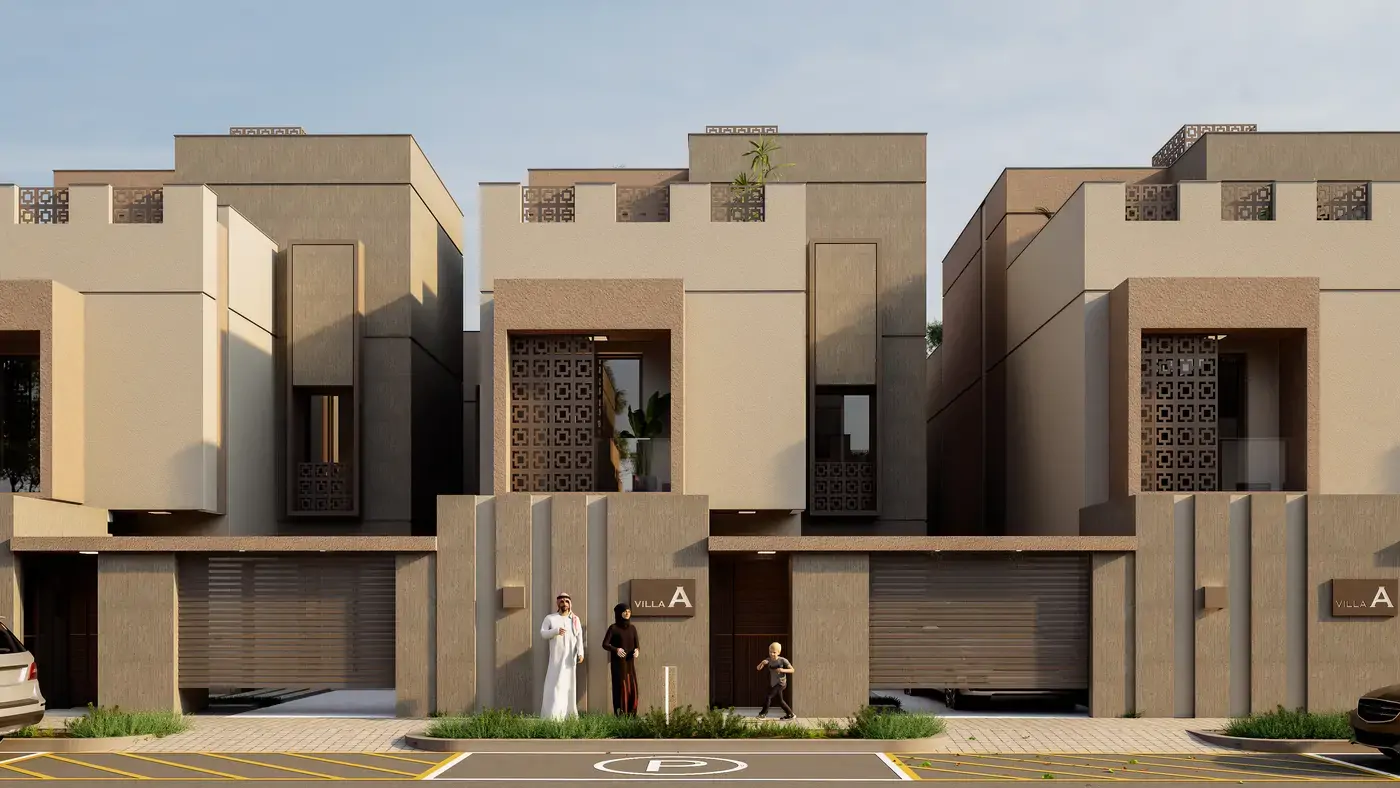 Villa A — Cephe