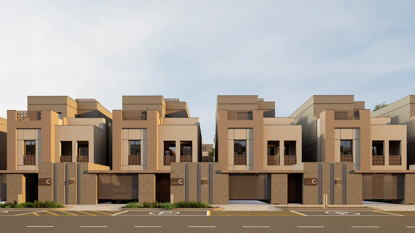 Villa C — Cephe