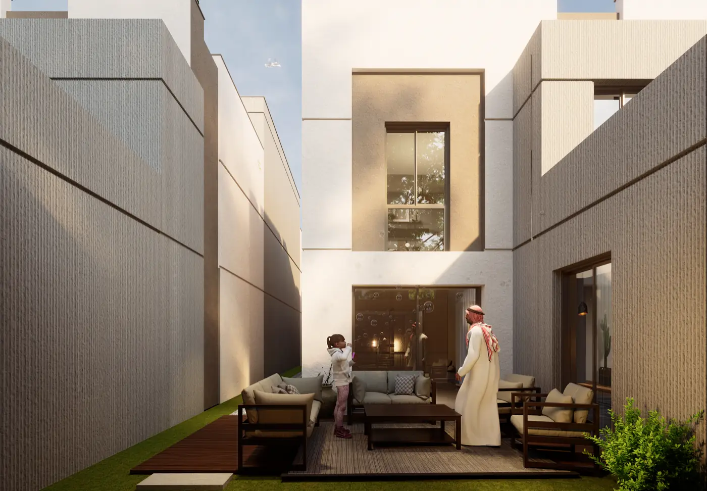 Villa B — Özel bahçe